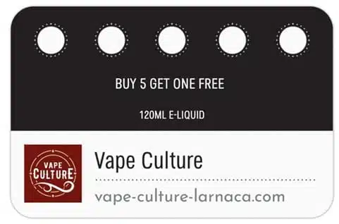 Loyalty-Card-120ml-Vape Shop Larnaca