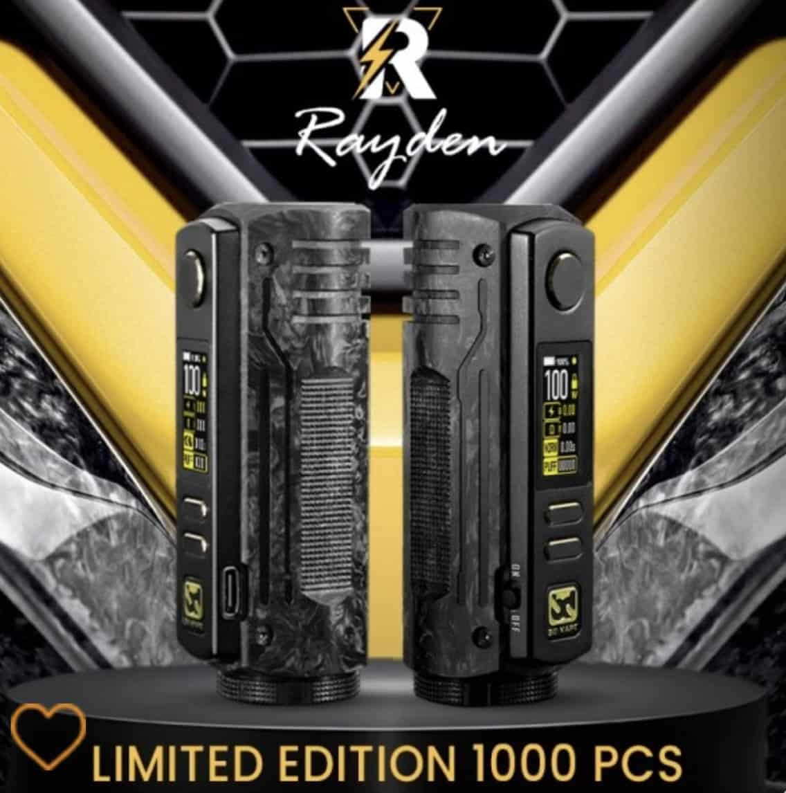 Rayden 100 Carbon Fiber - Vape Culture Rayden 100 Carbon Fiber - Vape Culture