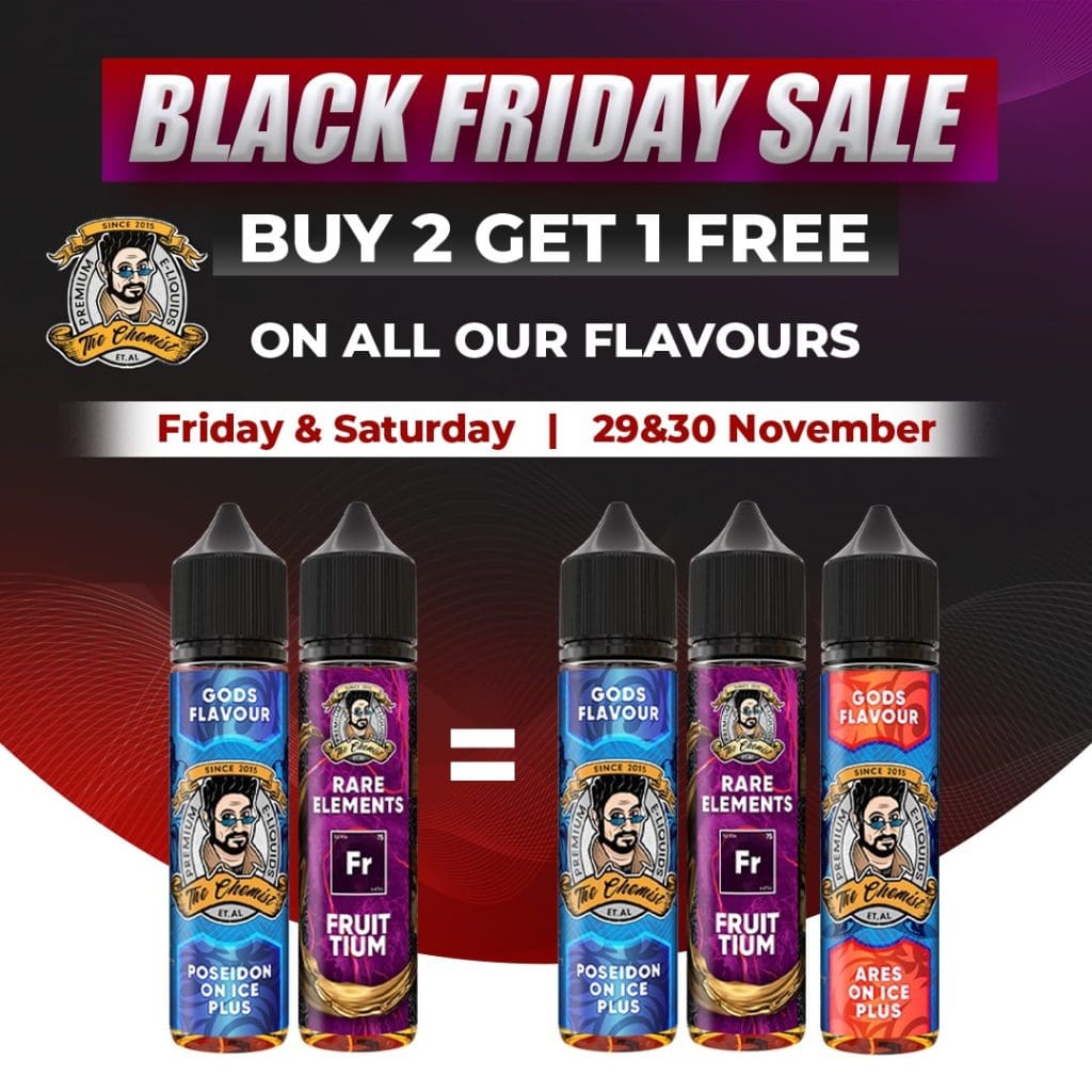 Chemist Black Friday Offer - Vape Culture