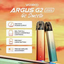 The VooPoo Argus G2 Mini The VooPoo Argus G2 Mini