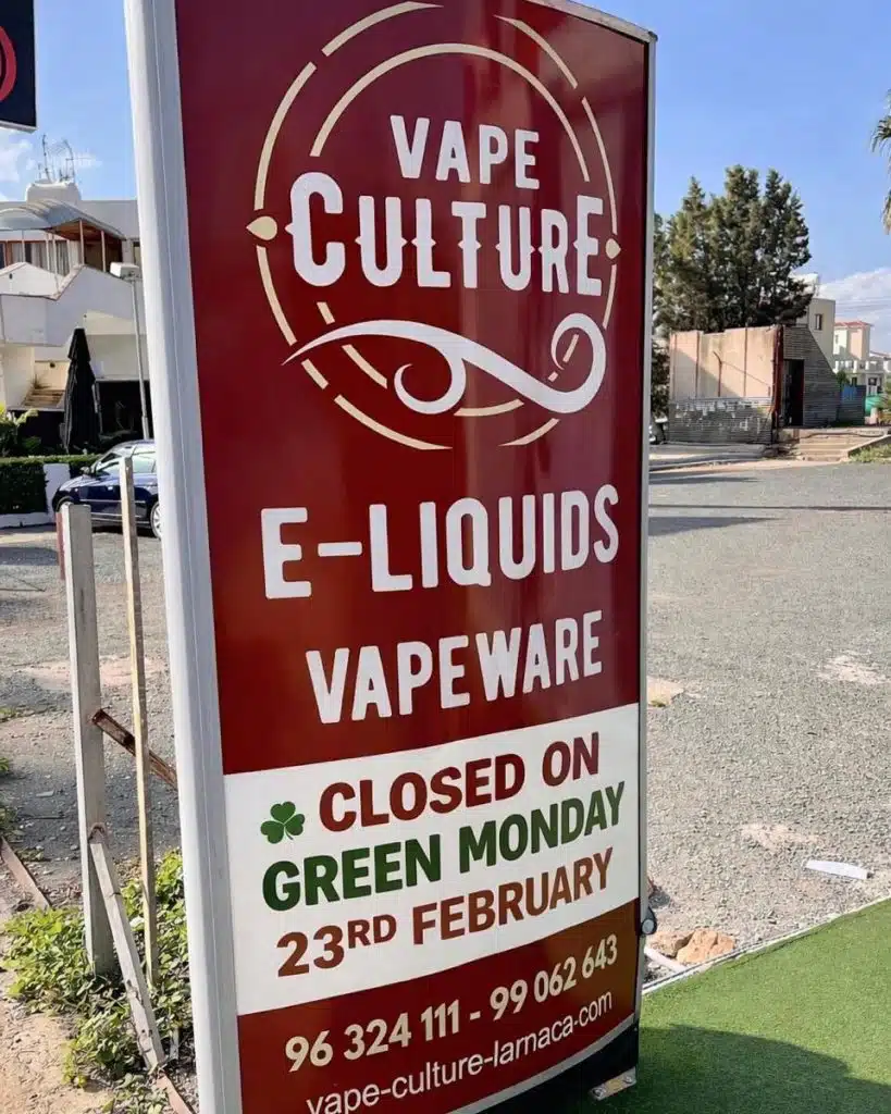 Vape Culture - Vape Shop Larnaca - Green Monday