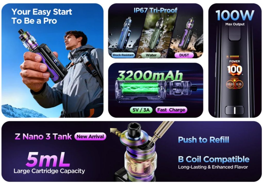 Aegis Mini 5 Kit - Vape Culture Larnaca-3