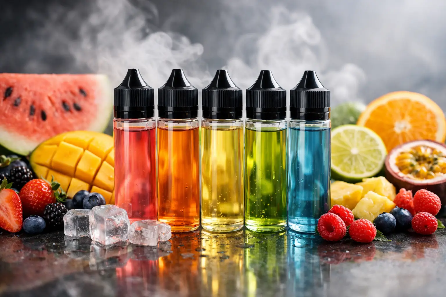 elf bar vape uk Puff Fruits 100mL Vape Juice main image 0