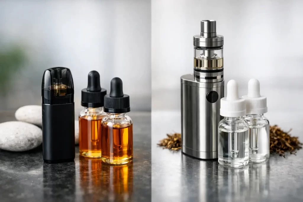 Nicotine Salts vs Freebase Nicotine
