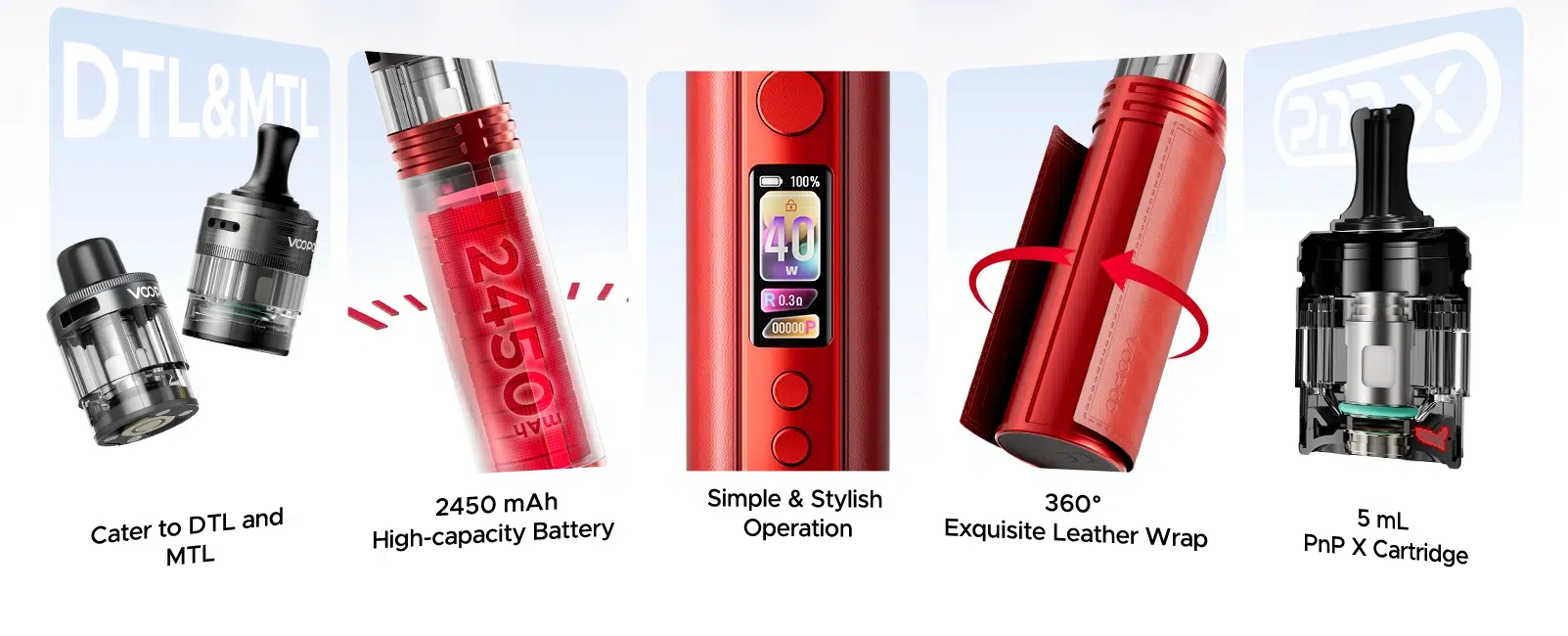 Voopoo Drag H40 Pro - Vape Shop Larnaca